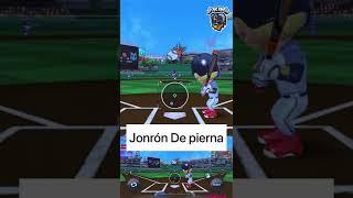 #baseball9 jonrón de pierna