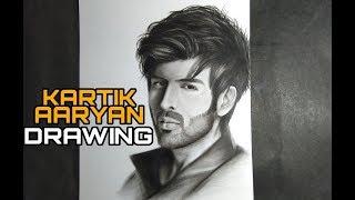 Kartik Aaryan Drawing | By ANKYARTIC