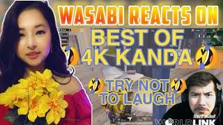 Wasabi Gaming REACTS ON BEST OF 4K KANDA | 4K GAMING NEPAL KANDA COMPILATION REACTION - GAURABYT |