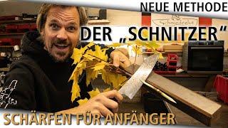 Neue Methode Messer schleifen ! Messer schärfen für Anfänger! Einfach wie noch nie! VERSPROCHEN