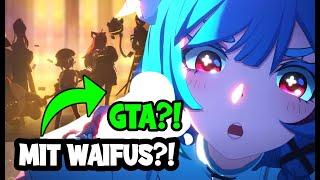 GTA mit WAIFUS | UE5 next gen  GACHA GAME | Neverness to Everness NTE Trailer Tower of Fantasy 2.0?!