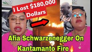 BREAKING: AFIA SCHWARZENEGGER EXP0SES THE CAUSE OF KANTAMANTO F!RE