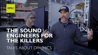 The Killers take the DPA 4055 Kick Drum Microphone on tour