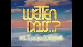 Wetten Dass- Intro Stadthalle Bremen 1998