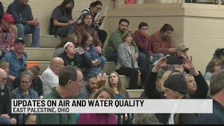 Updates on air and water quality in East Palestine, Ohio