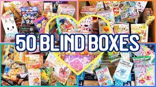 Opening 50 Blind Boxes! Magical Blind Box Throwback