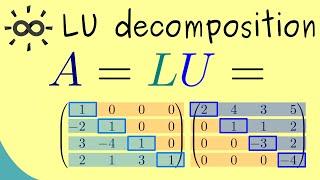 LU decomposition - An Example Calculation