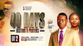 APOSTLE AROME OSAYI || 40 DAYS FASTING AND PRAYER || THE SCIENCE OF ALTARS || DAY 2 || 9TH JAN 2024