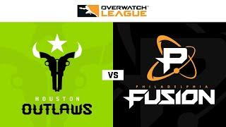 Quarter-Final D | Houston Outlaws vs Philadelphia Fusion | Summer Showdown | NA Day 2