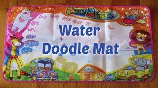 Kid's Water Doodle Mat - Review & Demo!