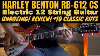 Harley Benton RB-612 Electric 12 String Guitar: Unboxing, Review, and 10 Classic Riffs!