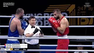 Georgii Kushitashvili (GEO) vs. Vagkan Nanitzanian (GRE) World Olympic Qualifiers 2024 QF's (92kg)
