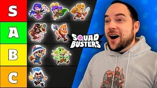 Squad Busters Tier List