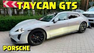 PORSCHE TAYCAN GTS  - Обзор и Тест-драйв Порше Тайкан ГТС