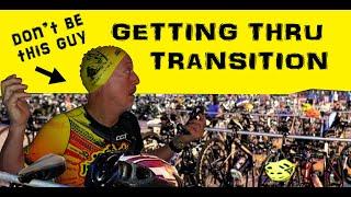 Triathlon Transitions for Beginners to Pros How to Flow thru your race. Tips Tricks Training