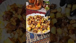 قاطی پلو باصفاBest Vegan Recipe #shorts #vegan #food