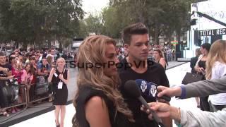 Katie Price, Leandro Penna at Total Recall: UK Premiere a...