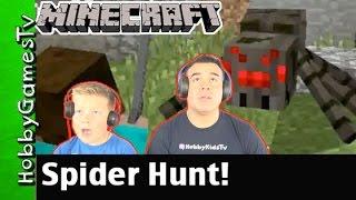 Spider Hunt Minecraft PS4 Gameplay by HobbyGamesTV!