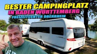 Bester Campingplatz in Baden Württemberg - Oberrheincenter bei Baden-Baden