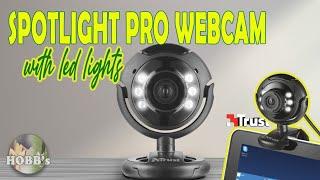 Trust Spotlight Pro webcam | Cheapest webcam | Trust spotlight webcam Pro with led lights