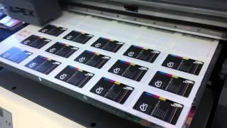 奕昇│APEX UV4060 桌上型UV數位印刷機│印製PVC塑膠卡片 【UV Printer】Print on pvc card