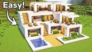 Minecraft: Ultimate Modern House Tutorial