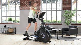 Skandika Conqueror Crosstrainer | Ellipsentrainer in Studioqualität für das Training zu Hause