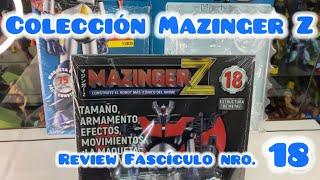 Fascículo Nro. 18 - Colección MAZINGER Z Construye el Robot más icónico del anime! Salvat Argentina!