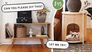 Creating DIY's YOU DM’d Me!  4 UNREAL DIY Furniture + Home Decor Projects (Budget Friendly)