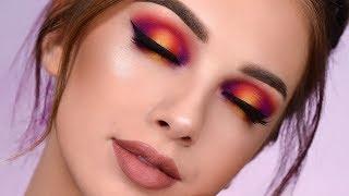 SUNSET Smokey Eye with New Power Pigments | Makeup Tutorial