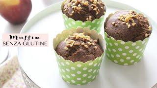 MUFFIN ALLA CARRUBA | SENZA GLUTINE, SENZA UOVA | In collaborazione con VEGALLEGRI 