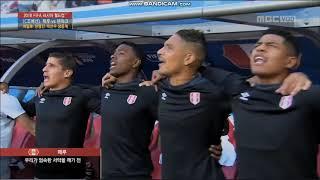 Anthem of Peru vs Denmark FIFA World Cup 2018