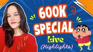 600k Special Live Session(All Highlights) || Muskan Katoch