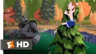 The Iron Giant (7/10) Movie CLIP - Cannon Ball (1999) HD