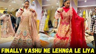 Finally Yashu Ne Apna Lehnga Le Liya | @YashalsVlogs