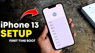 Setup iPhone 13 | iPhone 13 First Time Boot Setup