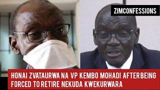 Honai Zvataurwa Na VP Kembo Mohadi After Being Forced Retire Nekuda Kwekurwara