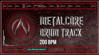 Metalcore Drum Track 200 BPM | Preset 2.0 (HQ,HD)