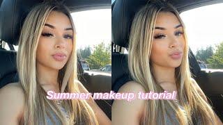 summer makeup tutorial