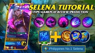 SELENA BEST TUTORIAL (EXPLAINED) 2022 | Former Top 1 Philippines Selena | Selena S.T.U.N Skin - MLBB