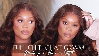 CHIT-CHAT GRWM : LIFE UPDATE + DATING MYSELF + SETTING STANDARDS & MORE | ChrissyB Styles