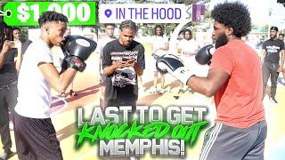 LAST TO GET KNOCKED OUT IN MEMPHIS!