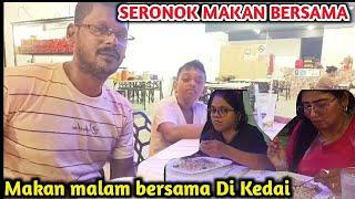 Suami Bawa Family kakak ipar semua makan di kedai malam ini