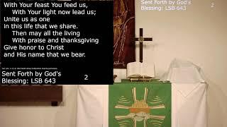 Eighth Sunday after Pentecost, July 14th, 2024, Lamb of God Lutheran Church Service