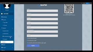 Обзор личного кабинета SAFIR GLOBAL и где найти реферальную ссылку
