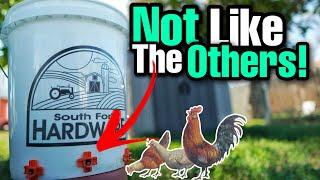 CHEAP And EASY DIY Chicken Watering System!