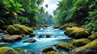 Peaceful Forest Retreat: River Sounds Mindfulness with Nature: River Sounds for Stress Relief Forest