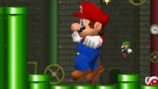 New Super Mario Bros DS - Mario vs Luigi Mode (All Stages)