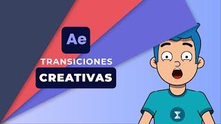 Crea TRANSICIONES FÁCILES y CREATIVAS en After Effects | Tutorial de Animación