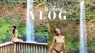 VLOG | 2k Special!! | Chasing Waterfalls & Treating friends | GabxCaroline